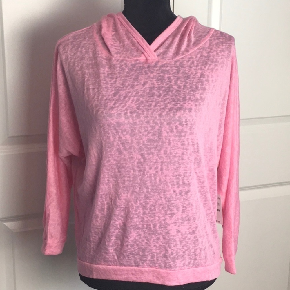 🎉 BP Burnout Pink Prism Hoodie